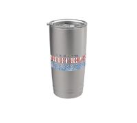 Lynyrd Skynyrd Sweet Home Alabama Stars Stripes Drapeau américain Rock Gobelet isotherme en acier inoxydable double paroi