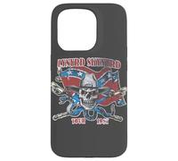 Lynyrd Skynyrd Tour 1987 Drapeau USA Vintage Southern Band Rock Coque pour iPhone 15 Pro