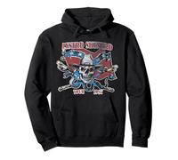 Lynyrd Skynyrd Tour 1987 Drapeau USA Vintage Southern Band Rock Sweat à Capuche