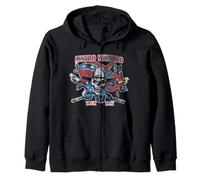 Lynyrd Skynyrd Tour 1987 Drapeau USA Vintage Southern Band Rock Sweat à Capuche