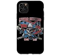 Lynyrd Skynyrd Tour 1987 Drapeau USA Vintage Southern Rock Band Coque pour iPhone 11 Pro Max