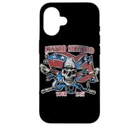Lynyrd Skynyrd Tour 1987 Drapeau USA Vintage Southern Rock Band Coque pour iPhone 16