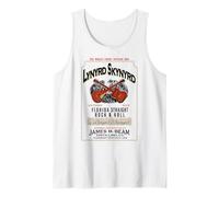 Lynyrd Skynyrd Whisky Southern Florida Vintage Rock & Roll Débardeur