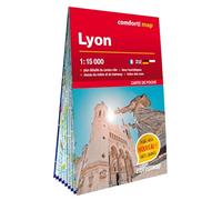 Lyon 1/15.000 (carte format poche laminée - plan de ville)
