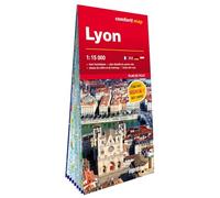 Lyon 1/15.000 (carte grand format laminée - plan de ville)