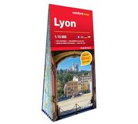 Comfort Map – Carte Lyon 1/15.000 – grand format laminée – plan de ville