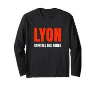 Lyon Capitale des Gones Cadeau Lyonnais Lyon France Manche Longue