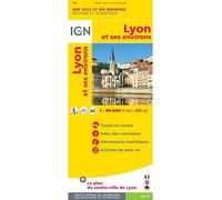 Lyon et ses environs - - Collectif - Ign Institut Geographique National - Atlas / carte