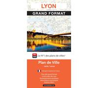 Lyon - Plan de ville grand format | Blay Foldex