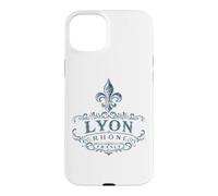 Lyon Rhône France Ornée Fleur de Lis Marine Coque pour iPhone 15 Plus