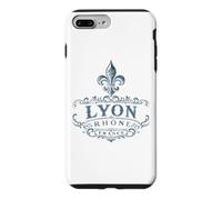 Lyon Rhône France Ornée Fleur de Lis Marine Coque pour iPhone 7 Plus/8 Plus
