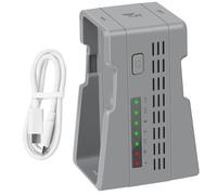 LYONGTECH Chargeur de batterie 45 W avec charge de stockage pour drone DJI Neo 2, hub de charge bidirectionnel bidirectionnel, charge rapide deux batteries accessoires