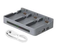 LYONGTECH Chargeur de batterie avec charge de stockage pour drone DJI Neo 2, hub de charge bidirectionnel, charge rapide 3 batteries accessoires