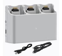 LYONGTECH Chargeur de batterie multifonction avec charge de stockage pour drone DJI Neo, hub de charge bidirectionnel, charge rapide 3 batteries accessoires