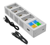 LYONGTECH LCD Chargeur de Batterie pour DJI Mini 3 Pro, Mini 3 Drone, Charge 4 Batteries, Station de Recharge bidirectionnelle,Charging Hub Accessoires