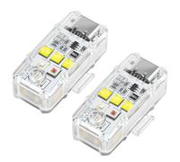 LYONGTECH Lumière Stroboscopique,Anti Collision LED pour Drone DJI(2 PCS) | Lito X1,Neo 2,Flip,Mini 3 4 Pro 4K SE 2,Air 3S 3 2 2S,Mavic 3/2,Spark,FPV,Avata,EVO,Lampe Strobe Llight Flash LED Accessoires