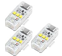 LYONGTECH Lumière Stroboscopique, Lumières Anti Collision pour Drone DJI Neo,Flip,Mini 3 4 Pro 4K SE 2,Air 3S 3 2 2S,Mavic 3/2,Spark,FPV,Avata 2,EVO,Lampe Strobe Llight Flash LED Accessoires(3 PCS)