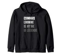 Lyonnais Homme Mythe Légende Idée-cadeau Humour Lyon Homme Sweat à Capuche
