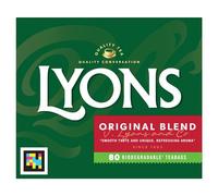 Lyons Lot de 10 sachets de thé irlandais 80 sachets