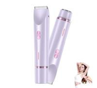 Lyoveu Comfort 2 en 1 Electric Lady Shaver,Glowshave - Rasoir pour femme 2 en 1,livora Electric Razor for Women,tondeuse Femme Intime,tondeuse pour le corps féminin, rasoir pour cheveux pubiens femme