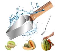 Lyoveu Couteau À Pastèque,coupe Tranche De Pastèque,epluche Avocat,trancheuse À Fruits,coupe-melon D'eau,Couteau À Fruits Multifonctionnel De Papaye, Fruit Du Dragon, Coupeur De Cantaloup.-A