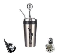 Lyoveu Fast and Furious De 10 Gobelets,Coupelles De Style Levier De Vitesses, Keep Cup,Smoothie Cups Meilleur Cadeau pour Les Fans De Cinéma,capacité De 500 ML