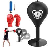 Lyoveu funpunch - Sac de Frappe Rage,funpunch - Rage Bag,Smash Bag,Fun Punch,Punching Ball,Punching Bag,Punching Ball Bureau,Sac de Frappe de Bureau,Sac de Frappe à Ventouse,Sac de Frappe Enfant