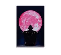 LYOZYMX Impression sur toile avec pochettes d'album de Chris Brown Famous Bands And Popular Singers - Art mural décoratif pour chambre à coucher - 60 x 90 cm - Sans cadre