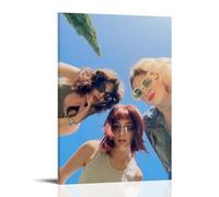 LYOZYMX Poster sur toile avec couverture d'album The Warning Famous Bands And Popular Singers - Art mural décoratif pour chambre à coucher - 50 x 75 cm - Style cadre