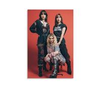 LYOZYMX Poster sur toile avec couvertures d'album The Warning Famous Bands And Popular Singers - Art mural décoratif pour chambre à coucher - 50 x 75 cm - Style sans cadre