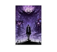 LYOZYMX Solo Leveling - Impression sur toile - Décoration murale pour chambre à coucher - 20 x 30 cm - Style sans cadre