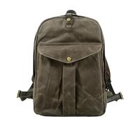 LYP-DEINEOMGS Sac à Dos en Toile for Homme, Style Vintage, Style Trekking, Classique, en Toile cirée, Petit Sac à Dos for Homme, élégant, Durable, for l'école et l'extérieur(Dark Grey)