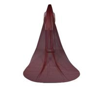 LYP-DEINEOMGS Voile de mariée élégant avec Peigne, Voile de mariée réglable en Dentelle drapée, Voile cathédrale, Robes de mariée, Accessoires de mariée éternels, Essentiels de cérémonie Luxueux