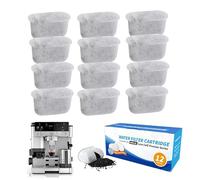 LYPPUL Lot de 12 Filtres à Café de Rechange pour Ninja Luxe Cafe, Cartouches de Filtre à Eau pour NINJA, filtres à Eau à Charbon de Rechange Compatibles aux Séries NINJA ES601 et 701