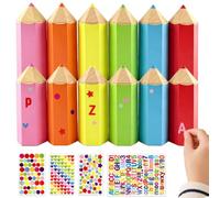 LYPPUL Petit sac d'école pour fille et garçon, 12 mini sacs à sucre en | Petit sac d'école, mini sacs à sucre, frères et sœurs, kit de bricolage avec lettres autocollantes, emballage cadeau pour la