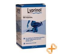 LYPRINOL 180 Capsules Neuf Zélande Vert Moule Lipid Extrait Joints Supplément
