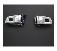 Lyqfff Boutons de Commutation de Volant de Style de Voiture Garniture décoration Cadre Couvre Autocollants, pour Audi A3 8P S3 2003-2012, Accessoires intérieurs