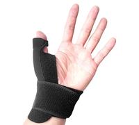 LYQNIHOB 1pcs Attelle de Pouce Réglable pour les Deux Mains - attelle poignet Courroie de poignet, Orthèse Stabilisée - pour la Rhizarthrose, la Ténosynovite de De Quervain, l'Arthrite ou les Entorses
