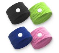 LYQNIHOB Bracelets anti-nausées pour mal de mer - 4 pcs pour enfants et adultes durant les voyages et vacances - Soulagement immédiat avec la bande de poignet