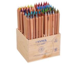Lyra 3712960 - Super Ferby Crayon Nature, Affichage En Bois 96 Broches