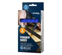 LYRA 4010051 Marqueur permanent 111 Largeur de trait 2-6 mm Bleu