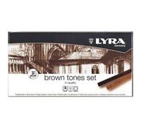 LYRA 5641121 Tones Pastels, Marron, 17,4 x 9,0 x 2,0 cm G