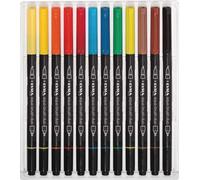 LYRA Aqua Brush Duo Marqueurs à base d'eau Double Pointe Set 10 pcs Cerulean