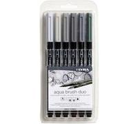 Lyra Aqua Brush Duo stylo-feutre Couleurs assorties 6 pièce(s) G