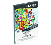 LYRA Art Pen - Boîte métal 10 feutres pointe fine aquarellables