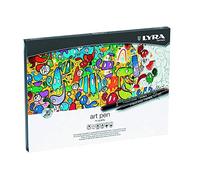 LYRA Art Pen - Boîte métal 20 feutres pointe fine aquarellables
