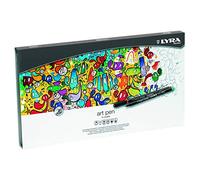 LYRA Art Pen - Boîte métal 40 feutres pointe fine aquarellables