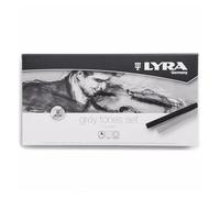 LYRA - Boîte 12 pastels carrés tons gris