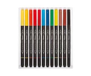 Lyra Boîte De 12 Marqueurs Aqua Brush Duo