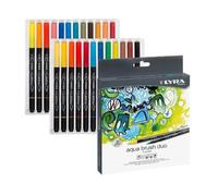 Lyra Boîte De Marqueurs Aqua Brush Duo De 24 Couleurs